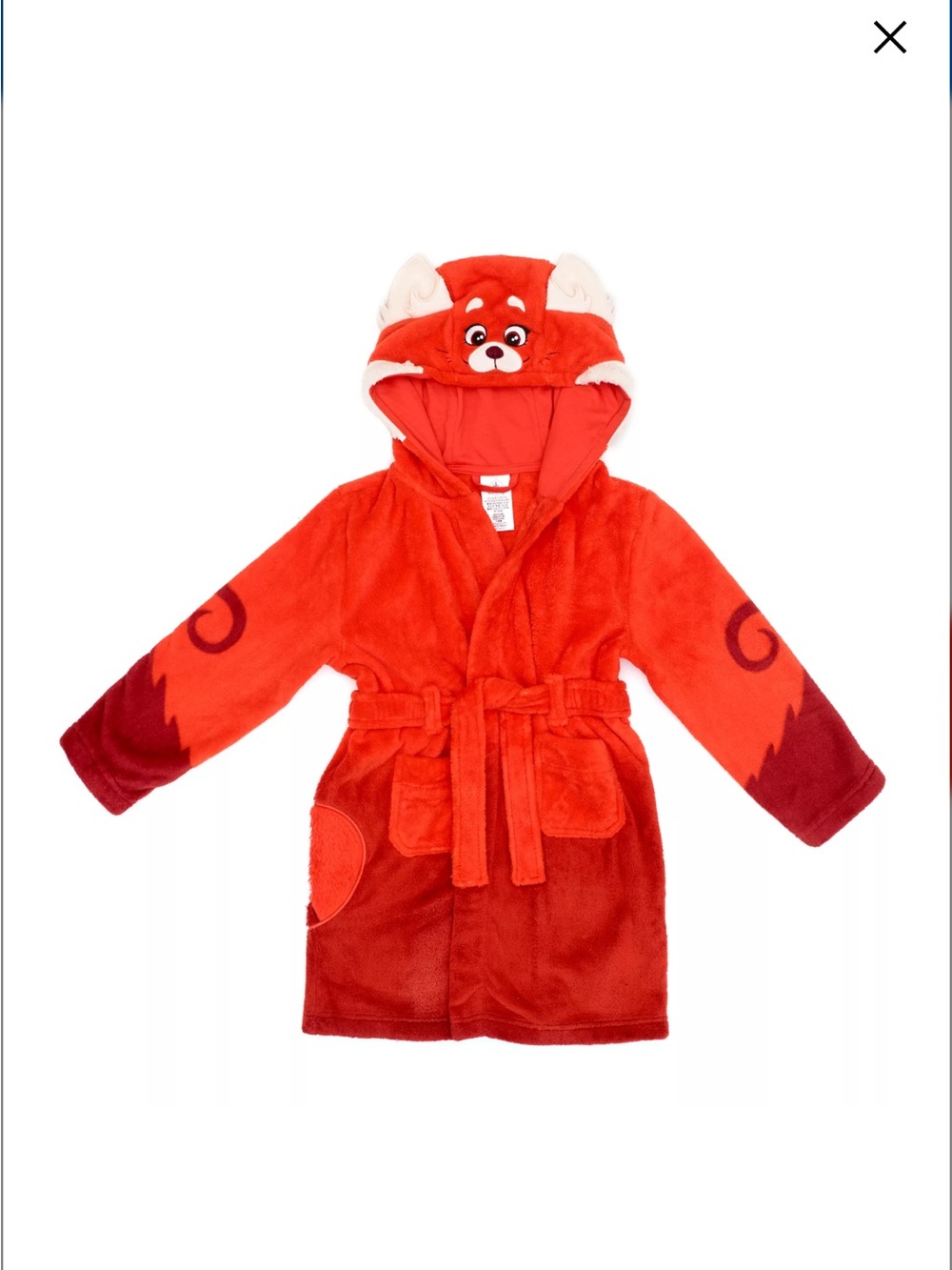 Panda Mei Plush Costume Robe – Turning Red 9/10 Disney